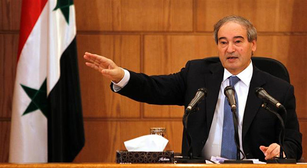 Syrian deputy foreign minister Faisal Mekdad